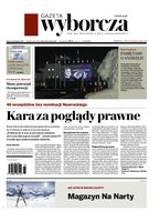 okłada najnowszego numeru Gazeta Wyborcza