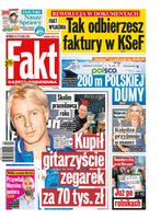 okłada najnowszego numeru Fakt