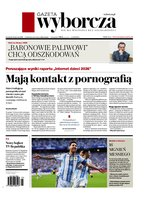 okłada najnowszego numeru Gazeta Wyborcza