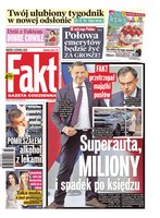 okłada najnowszego numeru Fakt
