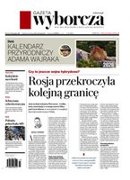okłada najnowszego numeru Gazeta Wyborcza