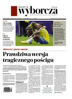 okłada najnowszego numeru Gazeta Wyborcza