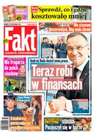 okłada najnowszego numeru Fakt