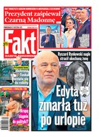 okłada najnowszego numeru Fakt