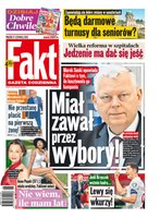 okłada najnowszego numeru Fakt