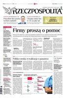 okłada najnowszego numeru Rzeczpospolita