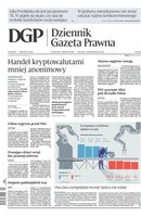 okłada najnowszego numeru Dziennik Gazeta Prawna