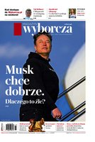 okłada najnowszego numeru Gazeta Wyborcza