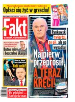 okłada najnowszego numeru Fakt