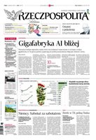 okłada najnowszego numeru Rzeczpospolita