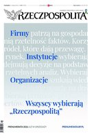 okłada najnowszego numeru Rzeczpospolita