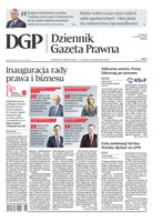 okłada najnowszego numeru Dziennik Gazeta Prawna