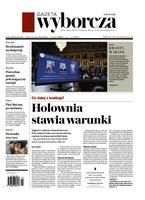 okłada najnowszego numeru Gazeta Wyborcza
