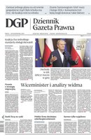 okłada najnowszego numeru Dziennik Gazeta Prawna