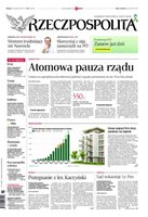 okłada najnowszego numeru Rzeczpospolita
