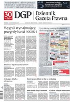 okłada najnowszego numeru Dziennik Gazeta Prawna