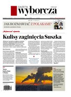 okłada najnowszego numeru Gazeta Wyborcza