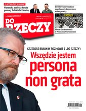 okłada najnowszego numeru Do Rzeczy