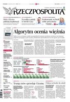 okłada najnowszego numeru Rzeczpospolita