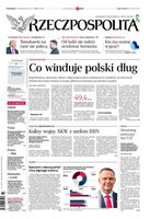 okłada najnowszego numeru Rzeczpospolita