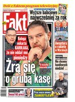 okłada najnowszego numeru Fakt