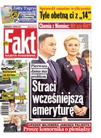 okłada najnowszego numeru Fakt
