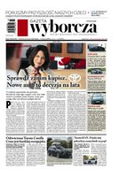 okłada najnowszego numeru Gazeta Wyborcza
