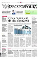 okłada najnowszego numeru Rzeczpospolita