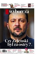 okłada najnowszego numeru Gazeta Wyborcza