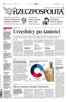okłada najnowszego numeru Rzeczpospolita