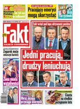 okłada najnowszego numeru Fakt