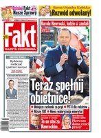 okłada najnowszego numeru Fakt