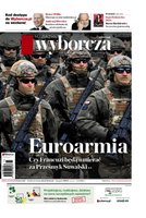 okłada najnowszego numeru Gazeta Wyborcza