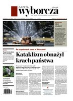 okłada najnowszego numeru Gazeta Wyborcza