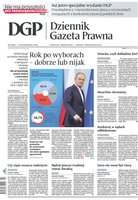 okłada najnowszego numeru Dziennik Gazeta Prawna