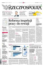 okłada najnowszego numeru Rzeczpospolita