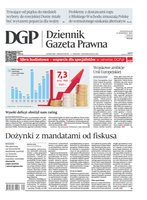 okłada najnowszego numeru Dziennik Gazeta Prawna