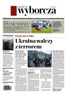 okłada najnowszego numeru Gazeta Wyborcza
