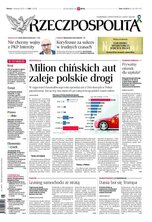 okłada najnowszego numeru Rzeczpospolita