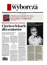 okłada najnowszego numeru Gazeta Wyborcza