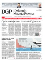 okłada najnowszego numeru Dziennik Gazeta Prawna