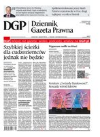 okłada najnowszego numeru Dziennik Gazeta Prawna