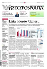 okłada najnowszego numeru Rzeczpospolita