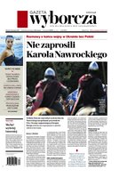 okłada najnowszego numeru Gazeta Wyborcza