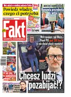 okłada najnowszego numeru Fakt