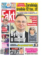 okłada najnowszego numeru Fakt