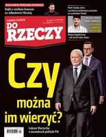 okłada najnowszego numeru Do Rzeczy