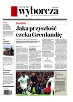 okłada najnowszego numeru Gazeta Wyborcza