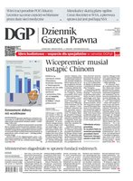 okłada najnowszego numeru Dziennik Gazeta Prawna