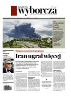 okłada najnowszego numeru Gazeta Wyborcza